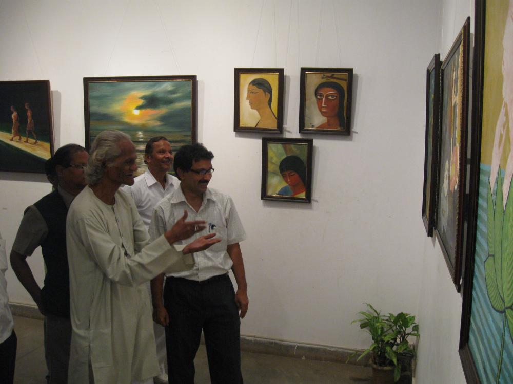 With Sri M.V.Patel, Bangaluru, 2011