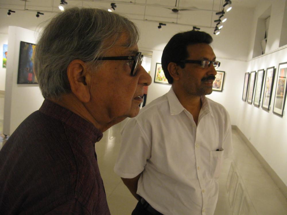 With Sri Ganesh Haloi, 2016